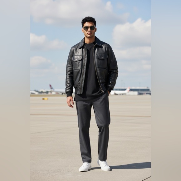 DON NASH LIMITED Other - Vintage Don Nash Limited leather bomber jacket! Sz 40